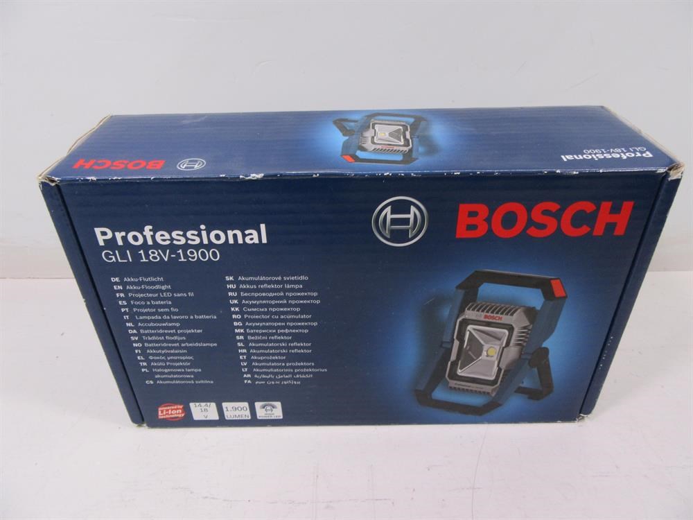 Projecteur LED sans-fil Bosch GLI 18V-1900 Professional 