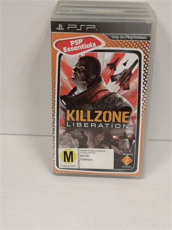 Video Game: Killzone: Liberation (PlayStation Portable, United States of  AmericaPC:UCES-00279