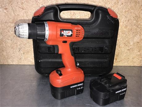 Cash Converters Black Decker Cordless Drill 14.4v