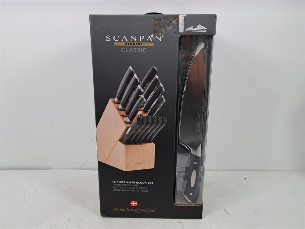 Scanpan Classic 6-Piece Knife Block Set