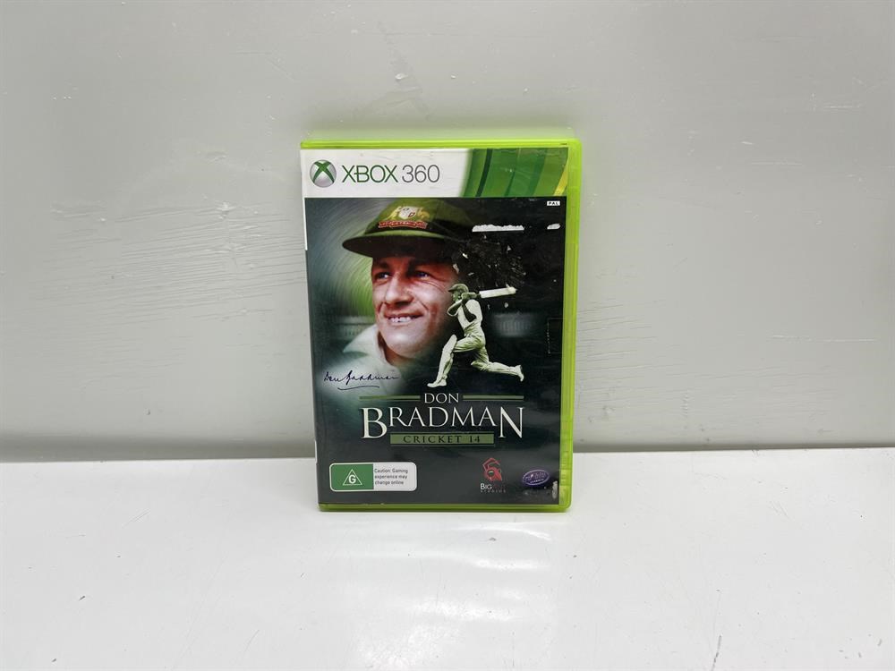 Don bradman sale cricket xbox 360