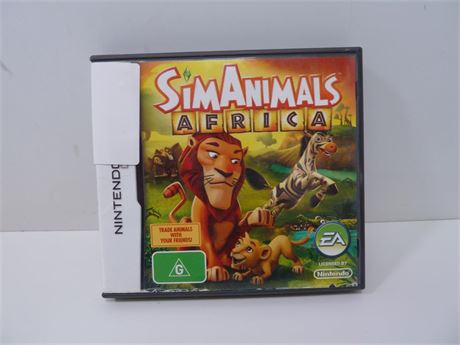 Sim Animals: Africa, Wii game Used