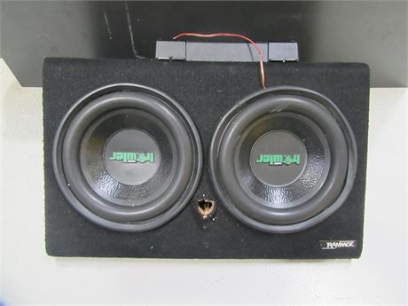 Rampage subwoofer sale