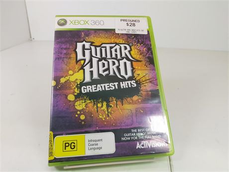 Guitar hero smash hits xbox best sale 360