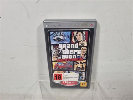 PSP: Grand Theft Auto Liberty City Stories GTA (PLATINUM