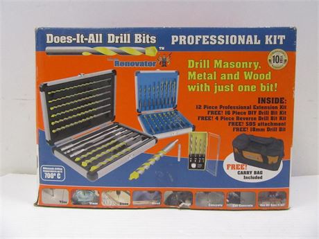 Renovator drill online set