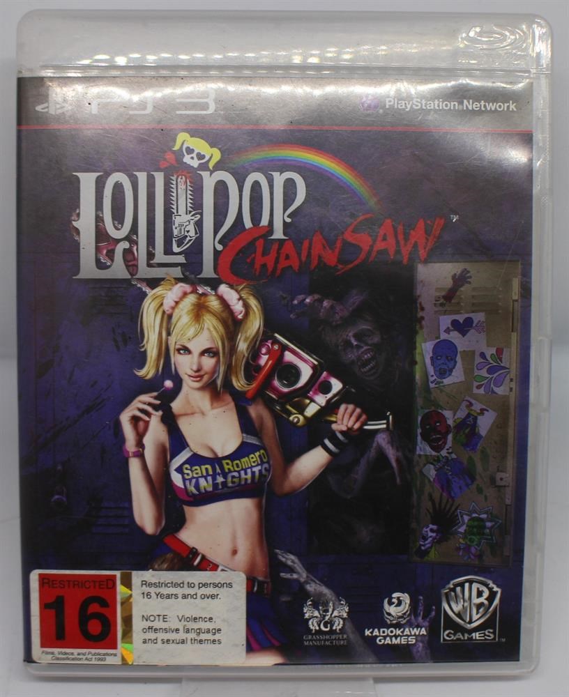 Lollipop Chainsaw (PS3) - Pre-Owned 