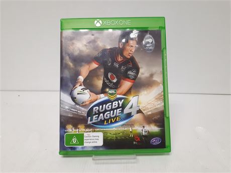 Rugby league hot sale xbox one