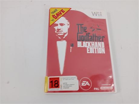 The godfather best sale wii