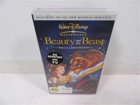beauty and the beast vhs 2002