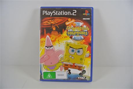 Spongebob Squarepants The Movie - PlayStation 2