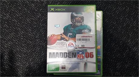 : Madden NFL 06 - Xbox : Video Games