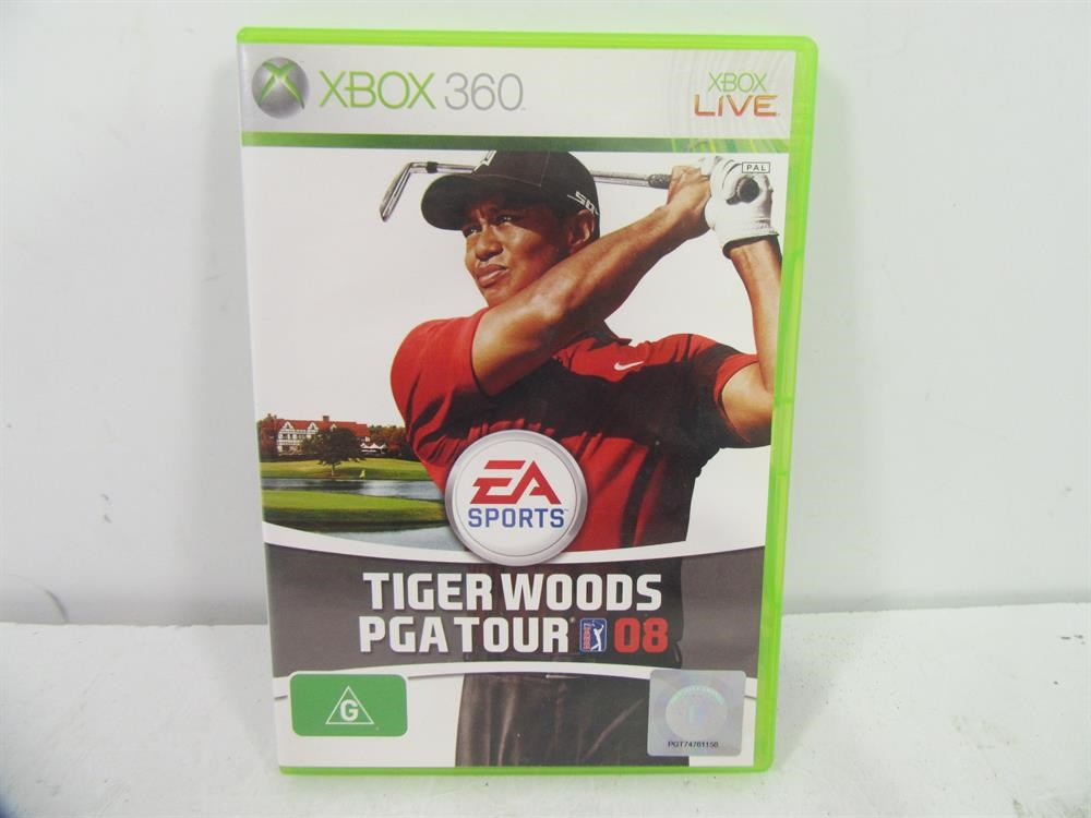 Tiger woods 2024 xbox 360