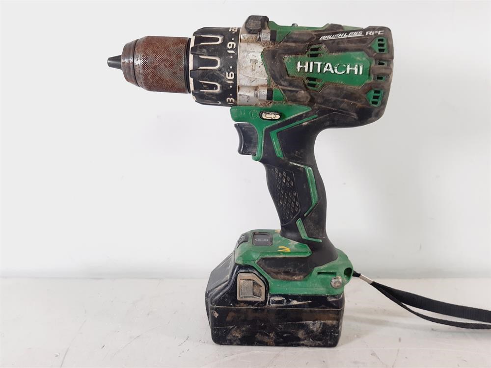 Hitachi 18v drill brushless hot sale