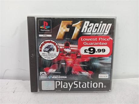 F1 racing championship store ps1