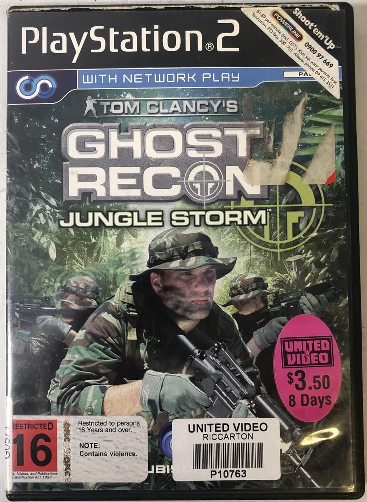 Ghost Recon Jungle Storm - PS2