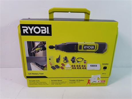 RYOBI 12V Cordless Rotary Tool Kit