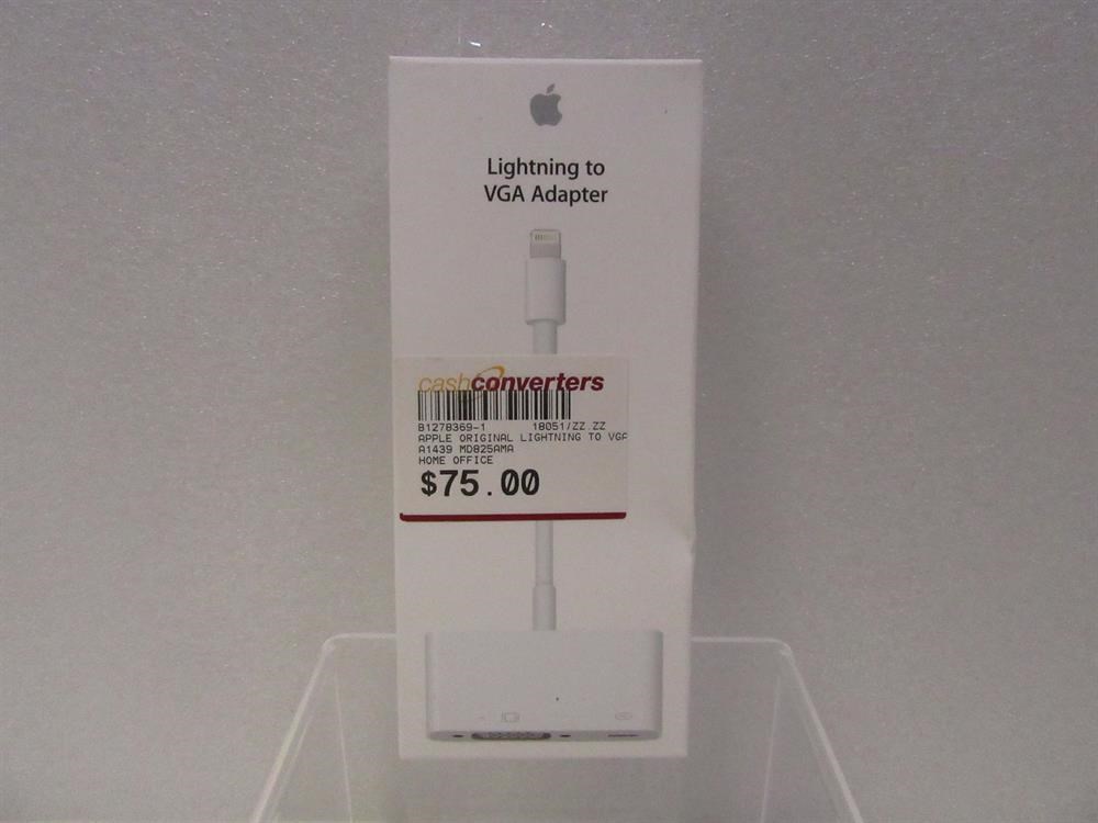 Apple VGA Lightning アダプター A1439 - 映像用ケーブル