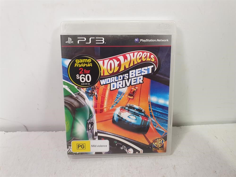 Hot wheels world's best driver clearance ps3