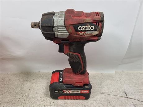 Cash Converters Ozito Cordless Impact Wrench PXBWS 340