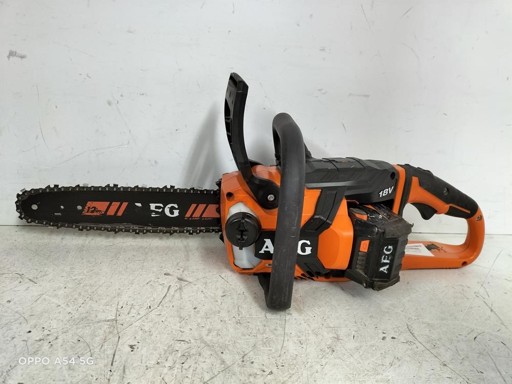 Aeg 18v brushless discount chainsaw