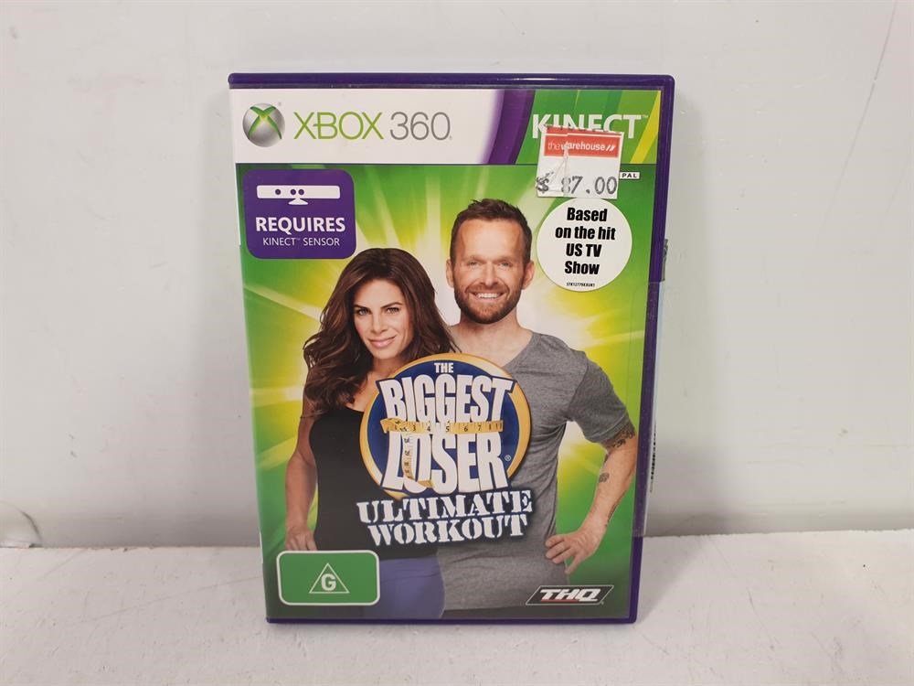 BIggest Loser Ultimate Workout Xbox 360 Game For Sale