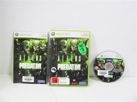 Cash Converters - Aliens Vs Predator Xbox 360 Game