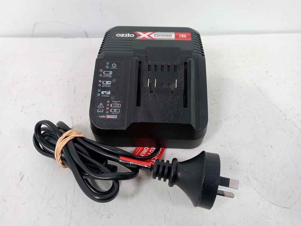 Ozito 18v battery online charger