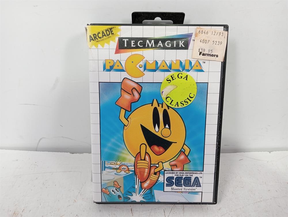 pac mania sega master system