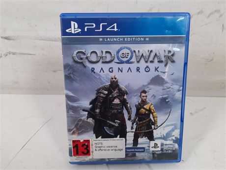 God of War Ragnarok [ Launch Edition ] (PS4) NEW