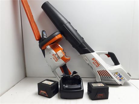 Cash Converters Stihl Hedge Trimmer Leaf Blower 36V