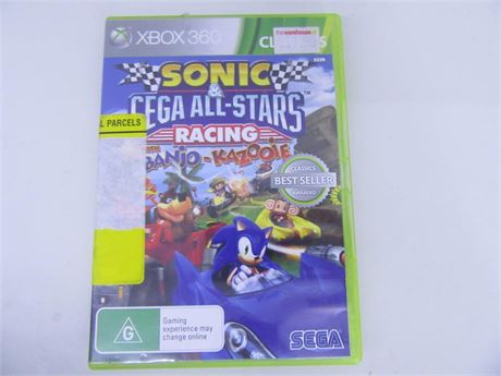 Jogo Sonic&Sega All-Stars Racing With Banjo-Kazooie Xbox 360