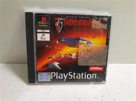 Star Trek: Invasion - PlayStation 1 (PS1) Game