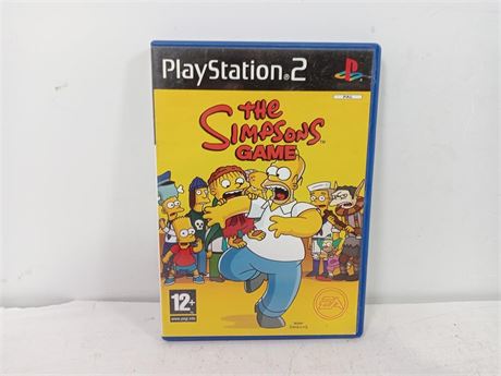 The Simpsons Game PS2 