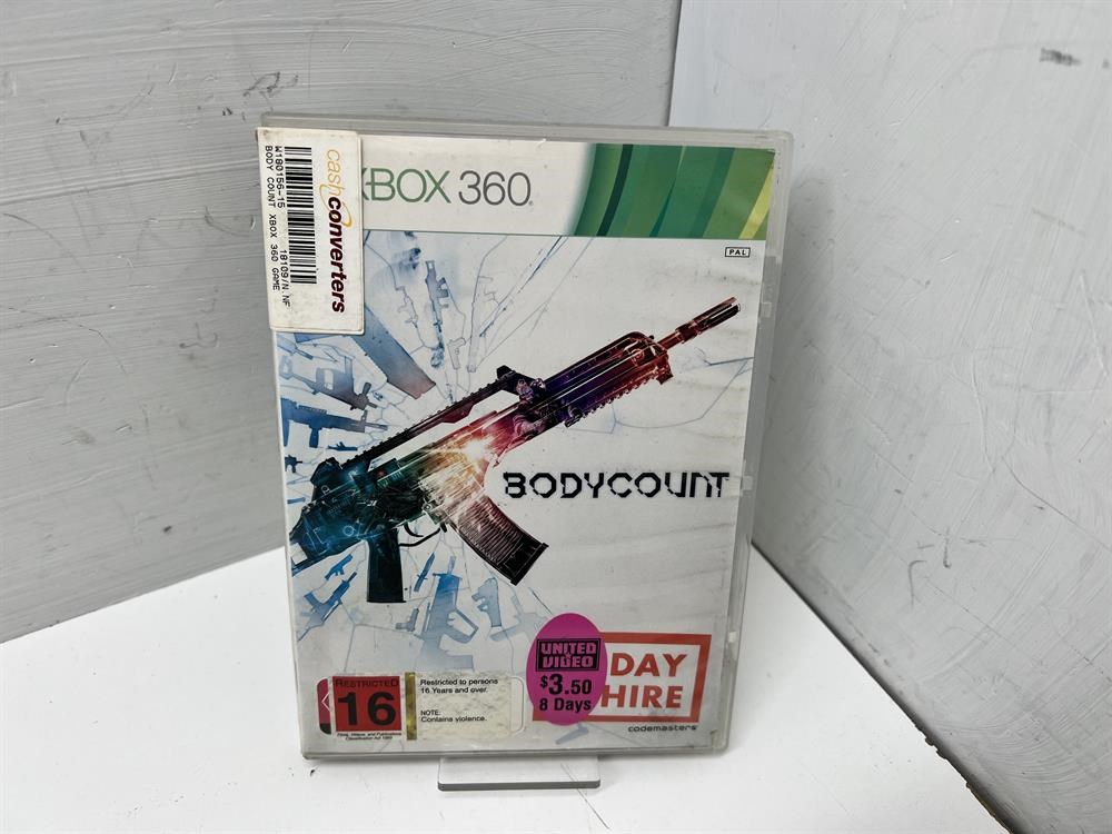 BODYCOUNT - XBOX360