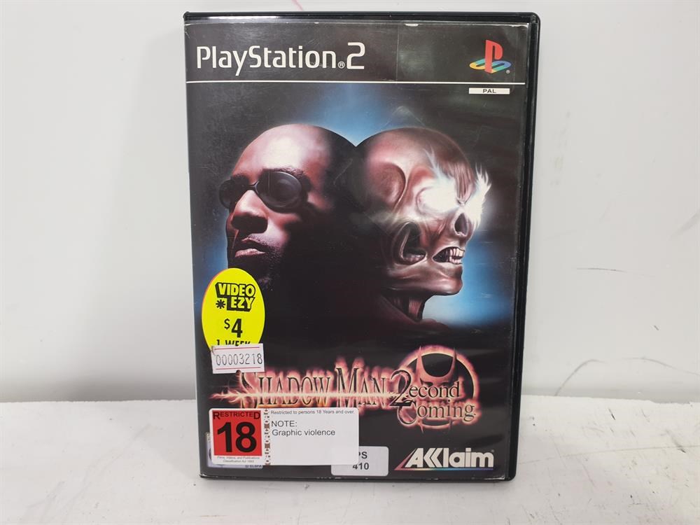  Shadowman 2: Second Coming - PlayStation 2 : Playstation 2:  Video Games