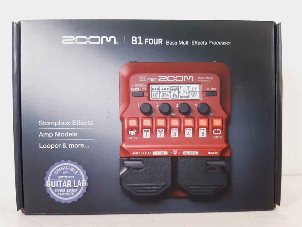 Cash Converters - Zoom Bass Multi-Effects Processor B1 FOUR