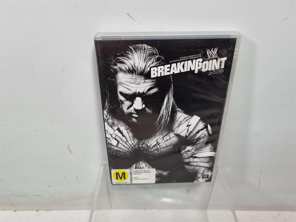 WWE: Breaking Point 2009 on DVD Movie