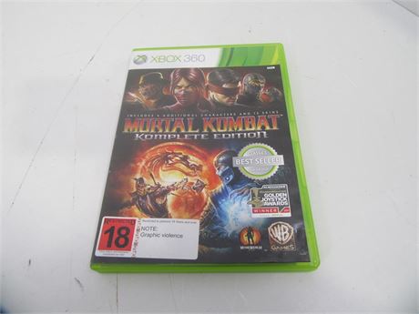 Mortal Kombat - XBOX 360 Games