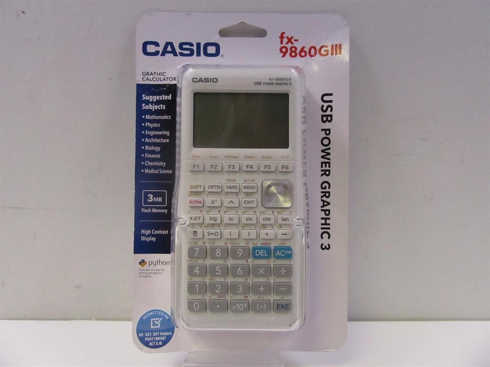 Casio Calculator USB POWER GRAPHIC 3 Cash Converters