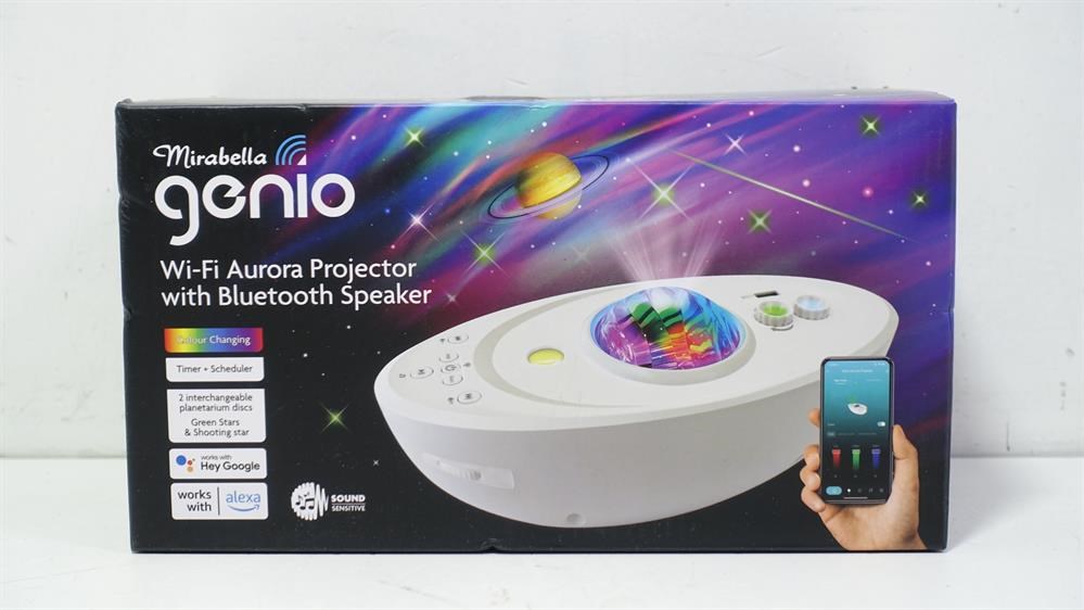 mirabella genio wi fi aurora projector