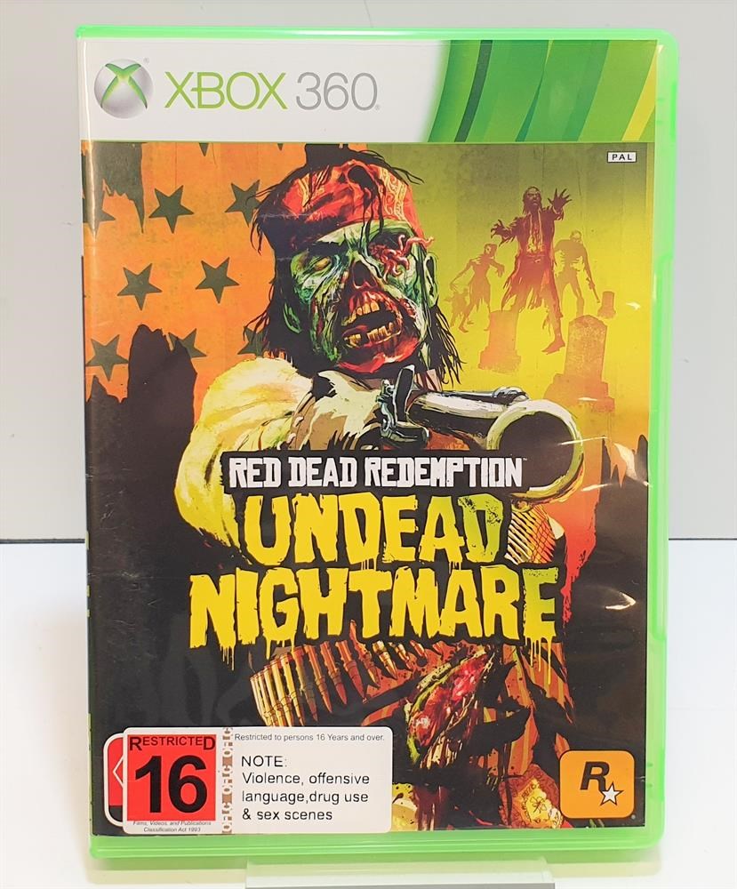 Cash Converters - Xbox 360 Xbox 360 Game Red Dead Redemption Undead  Nightmare